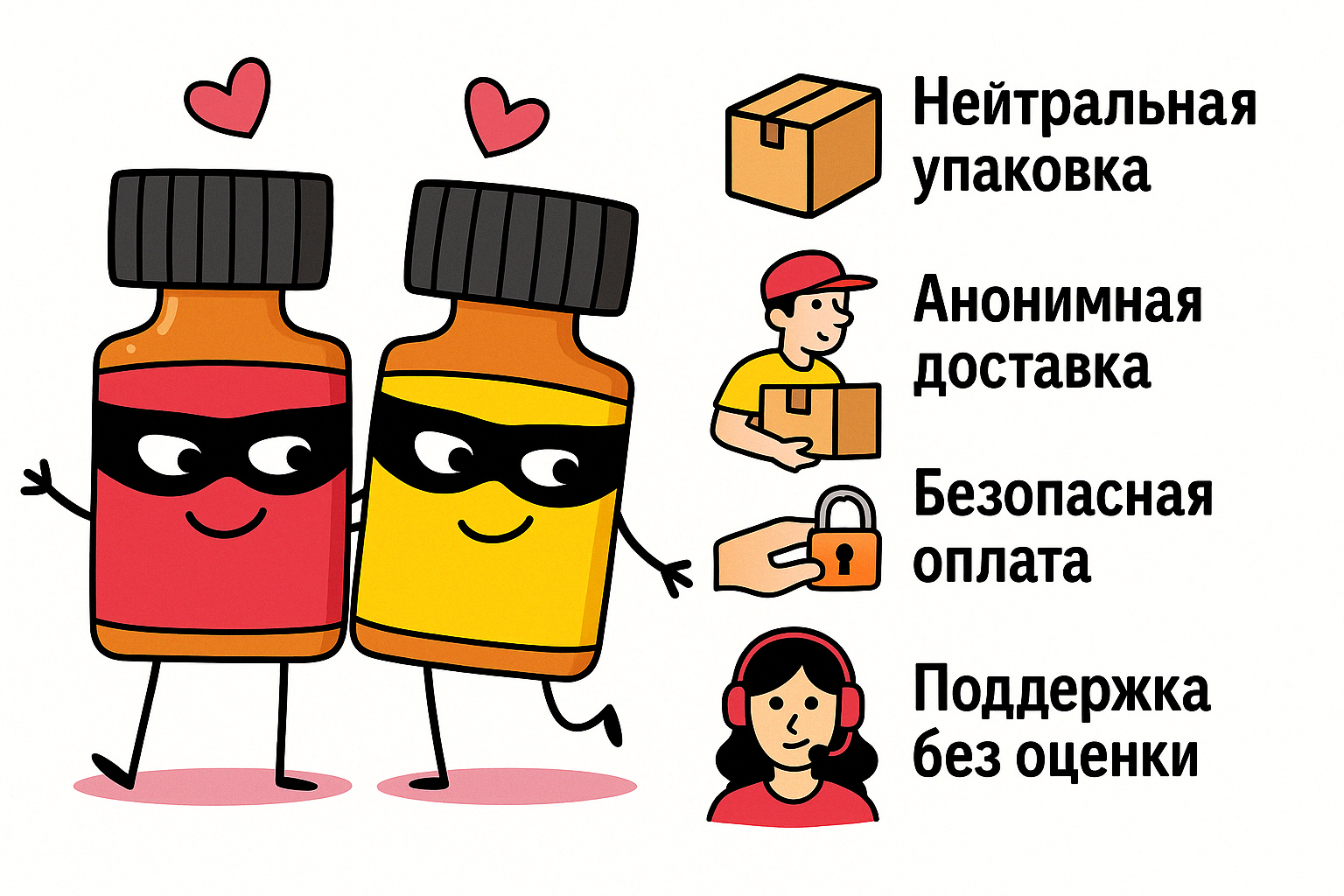 Анонимная доставка попперсов в Оренбурге